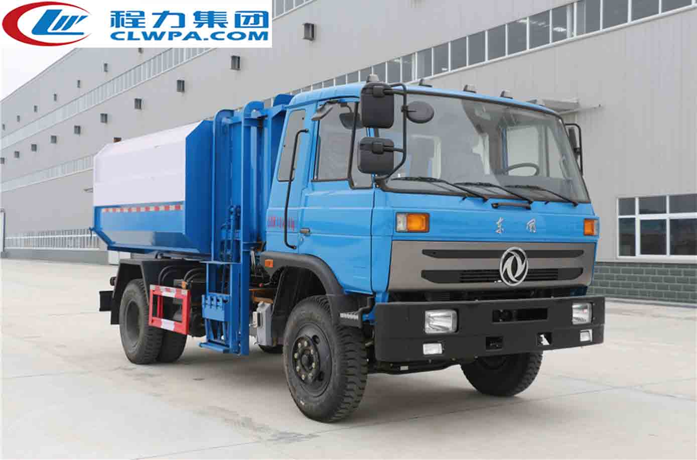 國(guó)五東風(fēng)153或嘉運(yùn)自裝卸式垃圾車(chē)