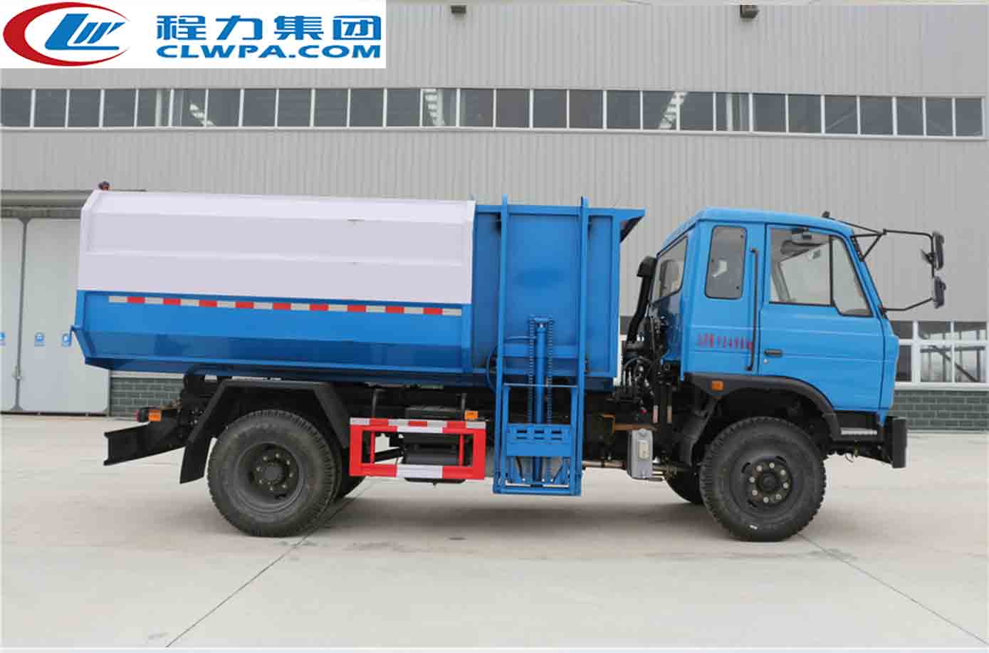 國(guó)五東風(fēng)153或嘉運(yùn)自裝卸式垃圾車(chē)