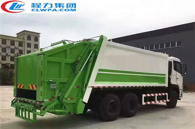 國(guó)五東風(fēng)天龍后雙橋壓縮式垃圾車(chē)