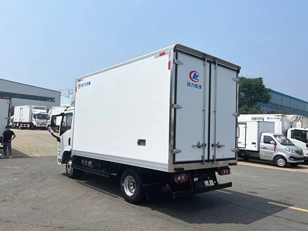 陜汽智云純電冷藏車(chē)