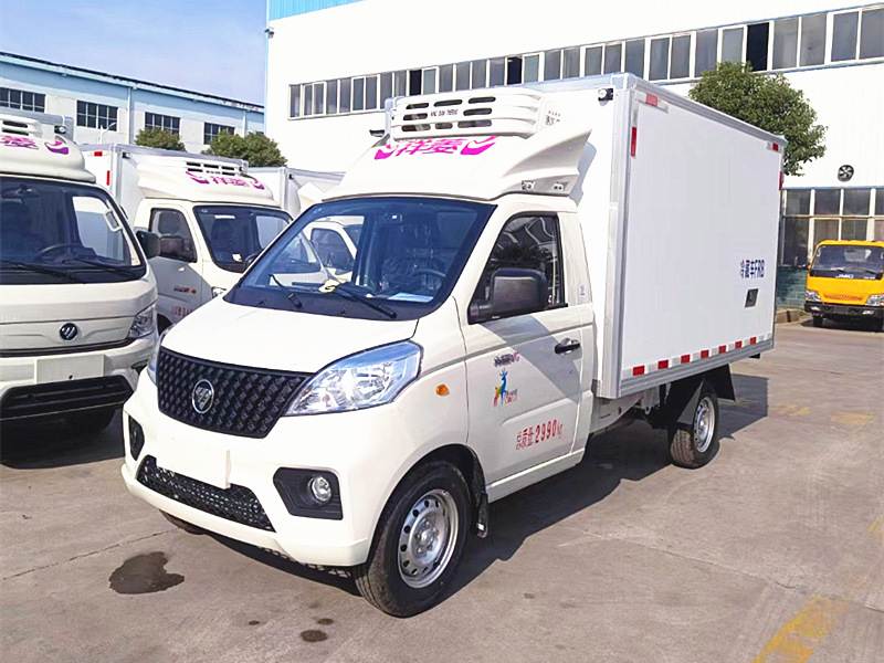 福田祥菱國(guó)六藍(lán)牌冷藏車