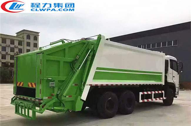 東風(fēng)天龍后雙橋壓縮式垃圾車(chē)